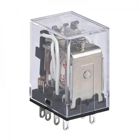Промежуточное реле JZX-22F(D) 2 конт. с инд. LED 5А 220В AC (R) CHINT