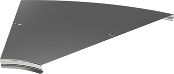 Крышка поворота плавного 45град (тип Г01) ESCA 500мм IEK