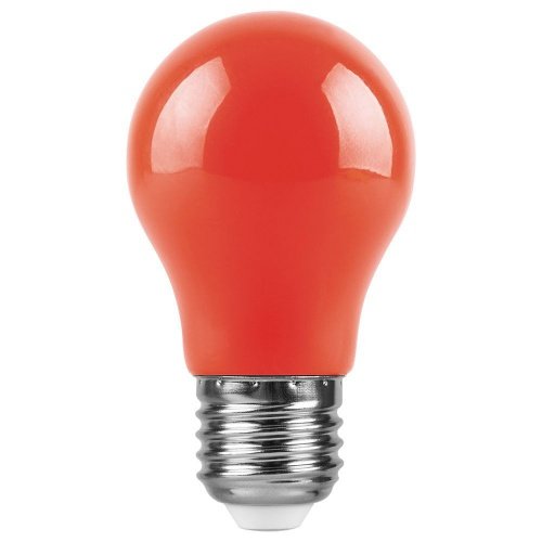 Лампа светодиодная Feron LB-375 E27 3W красный фото 2