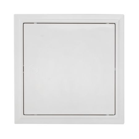 Люк ревизионный пластик с нажим, замком 200х200 (ШхВ внутр,) EKF Basic