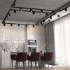 Трехфазный трековый св/д св-к IP20 LED 15W 4000K 1300Лм 100-265V черный GRODA NOVOTECH