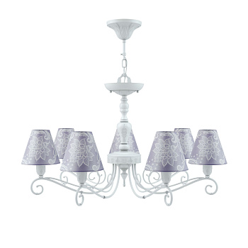 Люстра 7*E14 40Вт Матовый Белый IP20 Provence 6 E4-07-WM-LMP-O-3 Maytoni