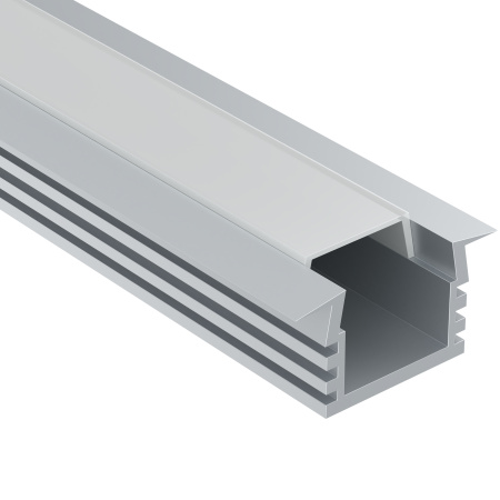 Алюминиевый профиль встраиваемый 22x12 Серебро (ALM006S-2M) Technical Maytoni