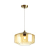 Подвес E27 60W BINGA янтарный/бронзовый ODEON LIGHT