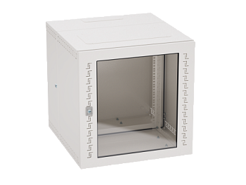 IT-корпус навесной STI 19" 16U, 800х600х650, дверь с закаленным стеклом, RAL7035 DKC