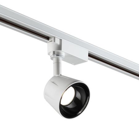 Св-к трековый IP20 LED 4000K 10W 100-265V белый/черный KNOF NOVOTECH