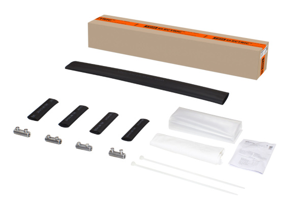 Муфта кабельная термоусаживаемая соединительная 10-25 кв.мм, 1кВ, ПВХ/СПЭ без брони, с соединителями