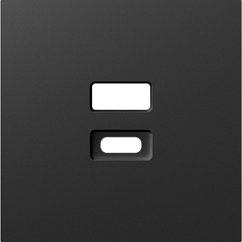 Donel A07 матовый карбон накладка для розеток USB, серия DB