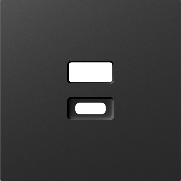 Donel A07 матовый карбон накладка для розеток USB, серия DB