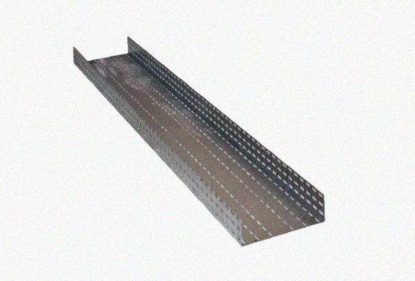 Лоток перфорированный ЛМ 100х80х3000 УТ1,5, горячее цинкование S1,5