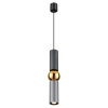 Подвес GU10 1*5W SAKRA серый/золото ODEON LIGHT