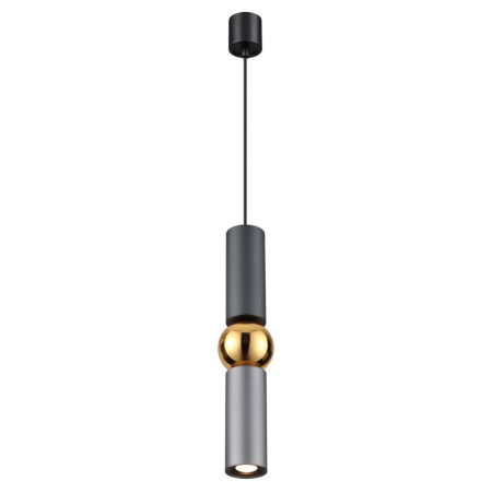 Подвес GU10 1*5W SAKRA серый/золото ODEON LIGHT