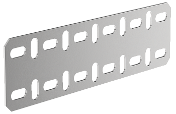 Пластина соединительная h=80мм RAL IEK