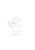 Настенный светильник (бра) 1*E14 40Вт Белый IP20 Cloches MOD113WL-01W Maytoni