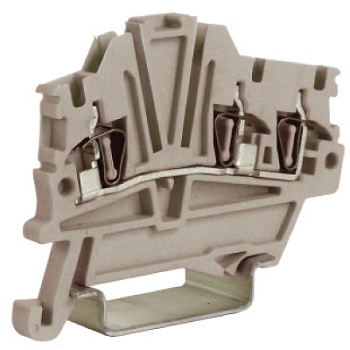 HMM.1/1+2(Ex)i, проходной зажим 1,5 кв.мм синий 1 ввод/2 вывода DKC