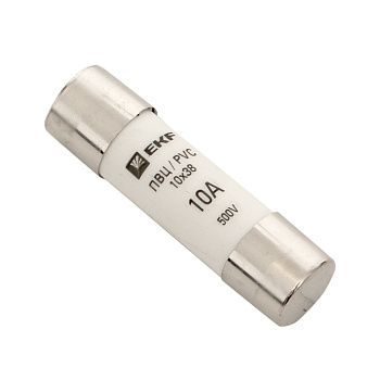 Плавкая вставка цилиндрическая ПВЦ (10х38) 10А PROxima EKF