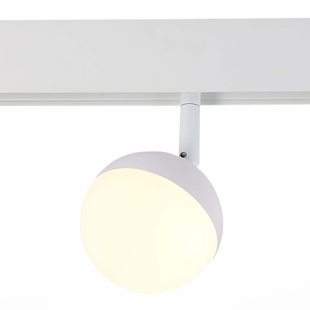 Магнитный трековый светильник Белый LED 1*7Вт 3000К 520Lm Ra>80 120° IP20 L120xW90xH192 48В ST358.536.07 ST LUCE