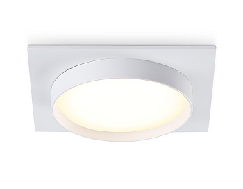Светильник встраиваемый TN5229 WH белый GX53 110*110*35 Ambrella Light