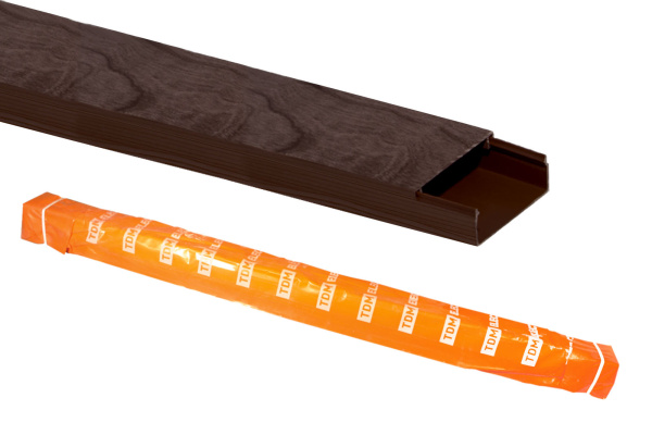 Кабель-канал 40х16 (50м) "ЭКО" 3D (бук) TDM Кабель-канал 40х16 (50м) "ЭКО" 3D (бук) TDM