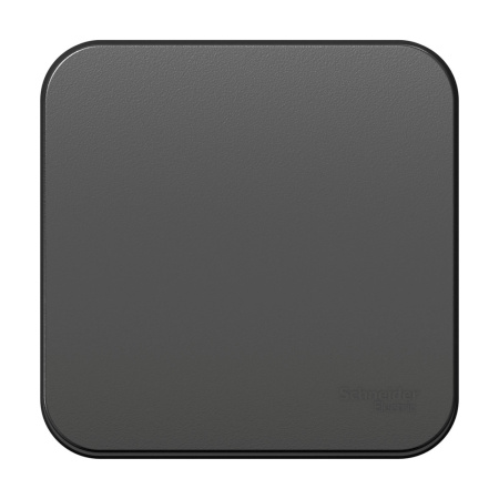 BLANCA Выключатель ОУ 1 кл 10А антрацит IP20 (кр.15шт) Schneider Electric