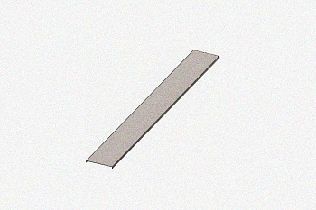 Крышка несущего лотка КНЛ40х11х2000 УТ1,5, горячее цинкование S1,5