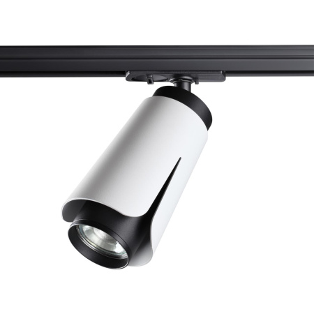 Св-к трековый однофазный IP20 GU10 9W 220V TULIP белый NOVOTECH
