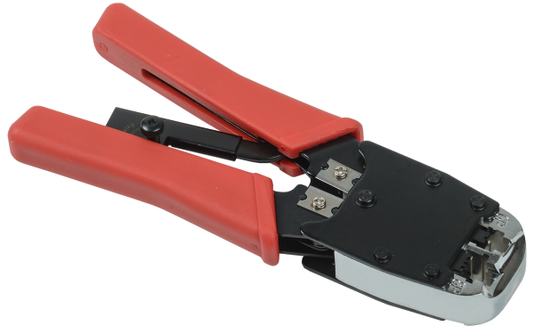 ITK Инструмент обжимной для RJ-45/12 с храповым механизмом вертикальный обжим