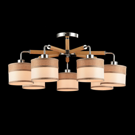 Потолочный светильник 7*E27 40Вт Хром IP20 Helen FR5329-PL-07-CH Freya