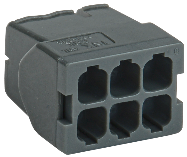 Строительно-монтажная клемма СМК 772-246 компактная с пастой IEK