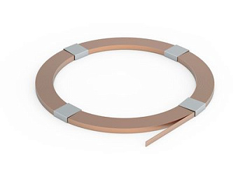 Полоса 25х4 мм, омеднённая сталь DKC