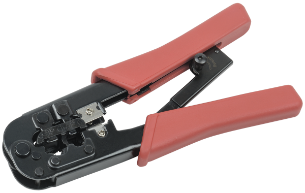 ITK Инструмент обжимной для RJ-45/12/11 с храповым механизмом