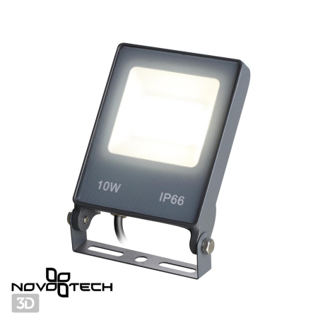Ландшафтный св-к IP66 LED 4000K 10W 100-300V ARMIN темно-серый NOVOTECH Ландшафтный св-к IP66 LED 4000K 10W 100-300V ARMIN темно-серый NOVOTECH