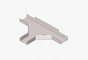 Лоток тройниковый замковый перфорированный ОТЗ 200х65 УХЛ1, горячее цинкование S1,5