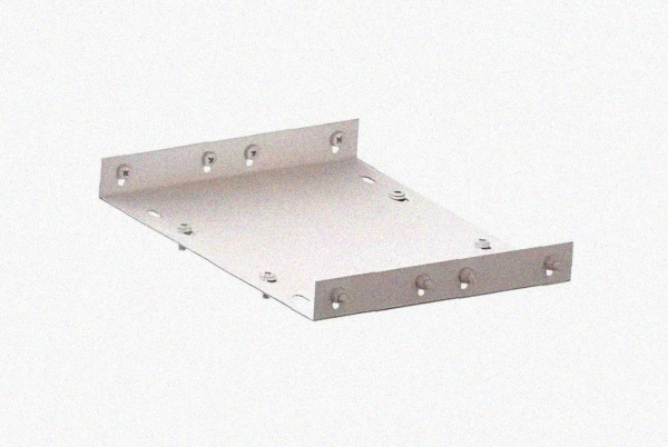 Соединитель лотковый замковый СЛЗ-500х80х1,5 УХЛ1, горячее цинкование, S1,5