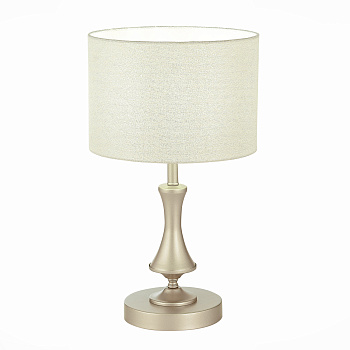 Прикроватная лампа Шампань/Светло-бежевый E14 1*40Вт SLE107704-01 EVOLUCE