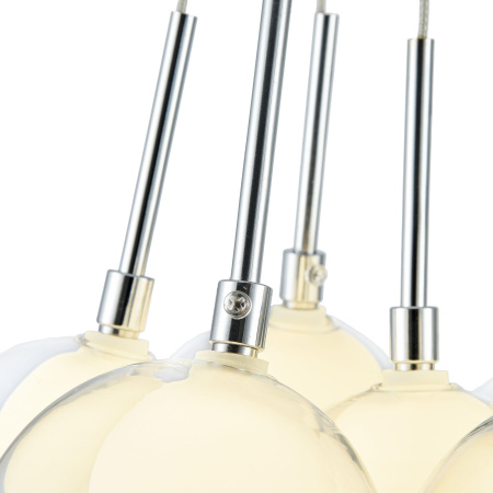 Подвесной светильник 7*G4 20Вт Хром IP20 Carmela FR5175-PL-07-CH Freya