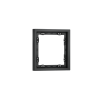 Рамка пластиковая Voltum S70 на 1 пост, (графит)