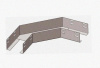 Лоток угловой глухой КГГ 300х110-90 УТ1,5 поворот на 90, горячее цинкование, S1,5