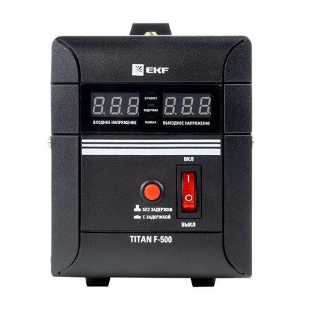 Стабилизатор напряжения напольный TITAN F-500 PROxima EKF