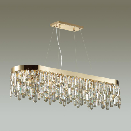 Люстра E14 12*40W DAKISA золотой/хрусталь ODEON LIGHT