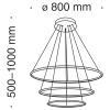 Подвесной светильник 110Вт 4100K Белый IP20 Nola MOD807-PL-03-110-W Technical