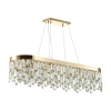 Люстра E14 12*40W DAKISA золотой/хрусталь ODEON LIGHT