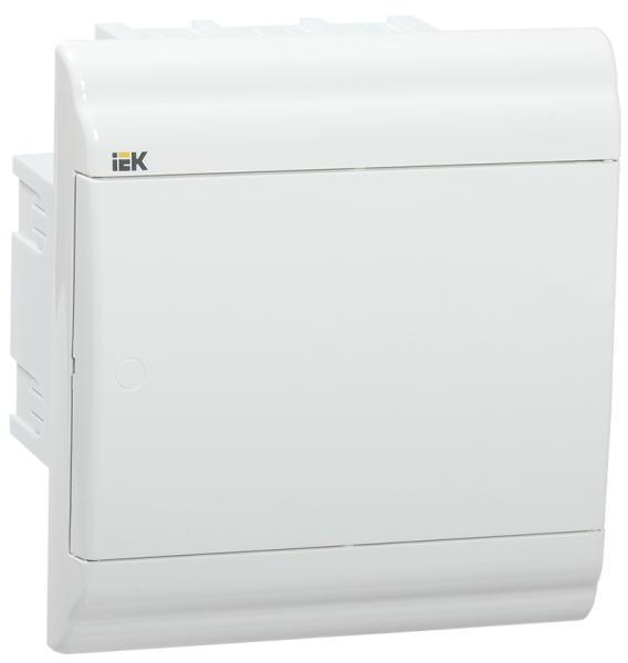 Корпус пластиковый ЩРВ-П-6 модулей встраиваемый белый/белая дверь IP41 PRIME IEK