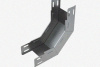 Лоток замковый глухой КПЗГ 150х50-90 УХЛ1 для поворота трассы вверх на 90, горячее цинкование S1,0