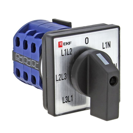 Переключатель кулачковый ПК-1-64 10А для вольтметра PROxima EKF