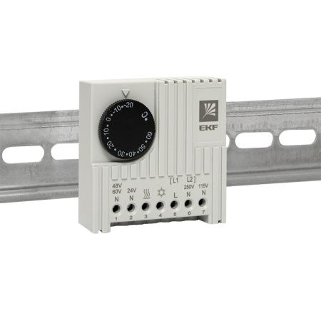 Термостат NO/NC (охлаждение/обогрев) на DIN-рейку 5-10A 230В IP20 PROxima EKF