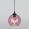 Подвесной светильник с плафоном 1*E27 60Вт черный IP20 Cubus (4443 Cubus) TK Lighting