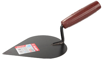 Кельма штукатура "Мастер" с пластмассовой ручкой КШ ЗУБР