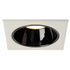 Светильник потолочный встраиваемый, MR16 G5.3, белый + черный хром DL3112 Feron