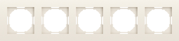 Donel A07 матовый кремовый рамка 5-я, серия DB